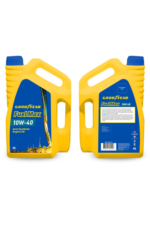 زيت محرك جوديير فيول ماكس 10W40 سعة 4 لتر - GOODYEAR