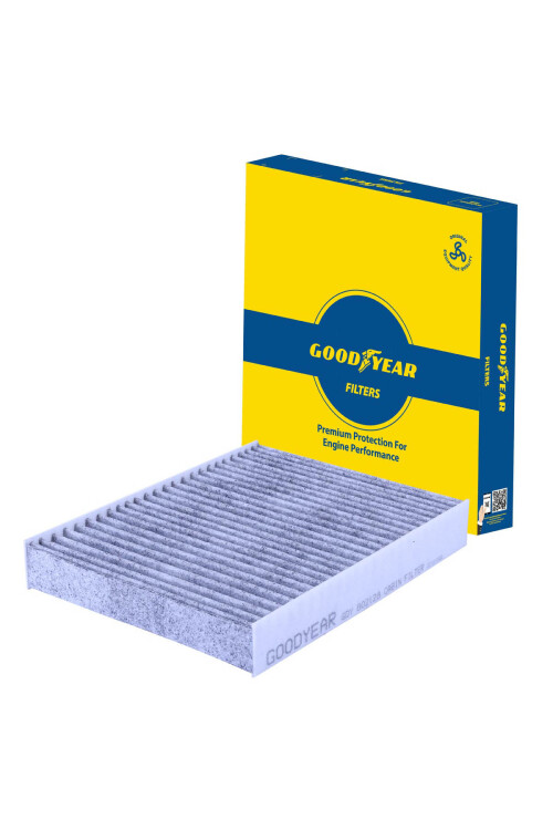 مرشح Ford Fiesta Pollen Filter متوافق بين 2002-2009 رمز OEM الكربوني: 2S6J19G244Aa - 1