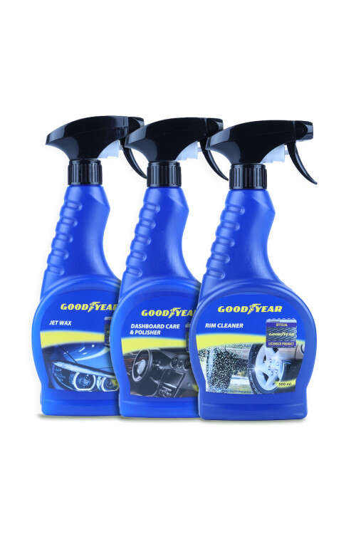 مجموعة العناية بالتلميع المكونة من 3 قطع من جوديير، خاصة لجميع المركبات - GOODYEAR