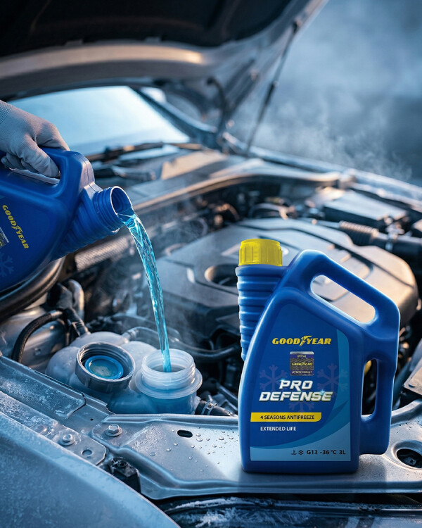 Goodyear Blue Organic 4 Seasons Antifriz -36 ° C 3 lt - GOODYEAR