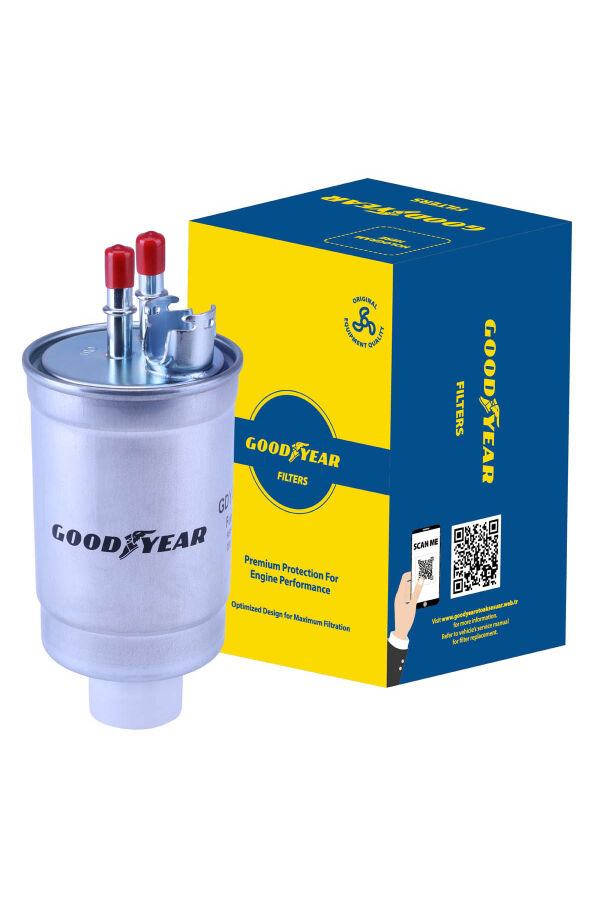 Goodyear Ford Focus Yakıt Fıltresı 2002 Ve 2006 Arası Yıllar Uyumlu Oemkodu:2S419155Ab