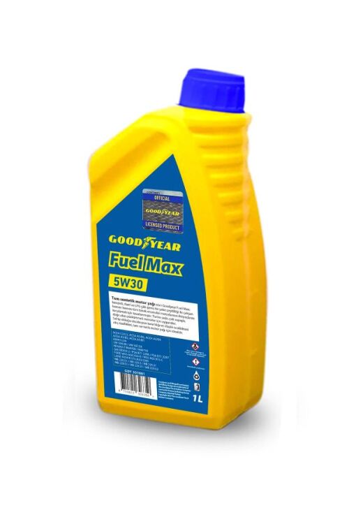 Goodyear Fuel Max 5W30-Partiküllü 1 Litre Motor Yağı - 3
