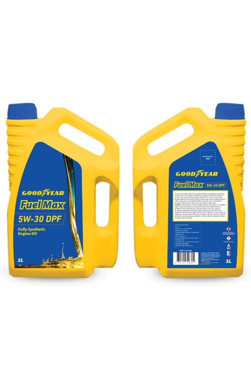 GOODYEAR FUEL MAX 5W30-PARTİKÜL 5 LİTRE MOTOR YAĞI - GOODYEAR