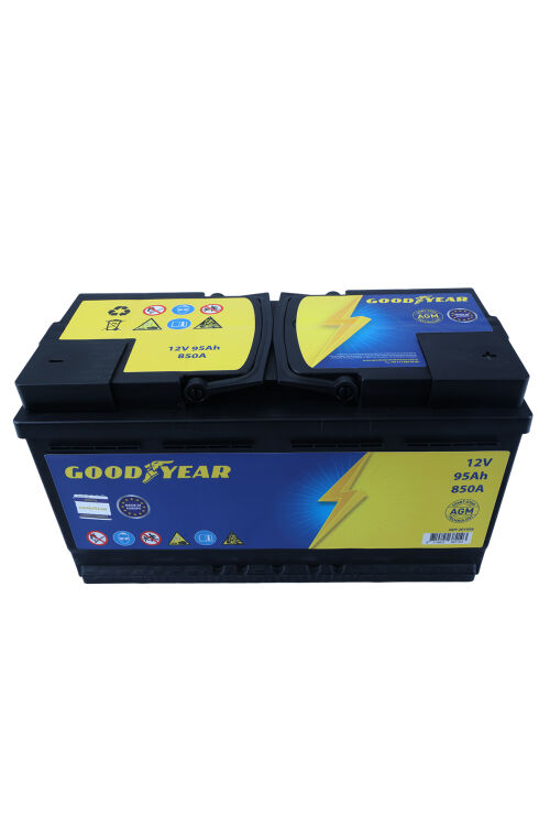 GOODYEAR 12V 95AH AGM 850CCA (L5) (395x175x190) (START&STOP) AKÜ - 3