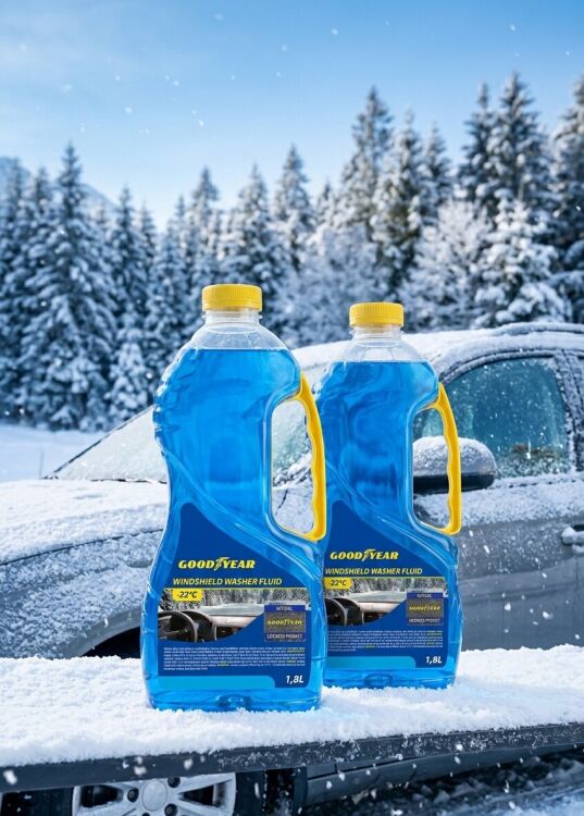 GOODYEAR -22 KIŞ ANTİFİRİZLİ 2'Lİ SET CAM SUYU 1,8 LİTRE (2 x 1.8 Litre) - 1