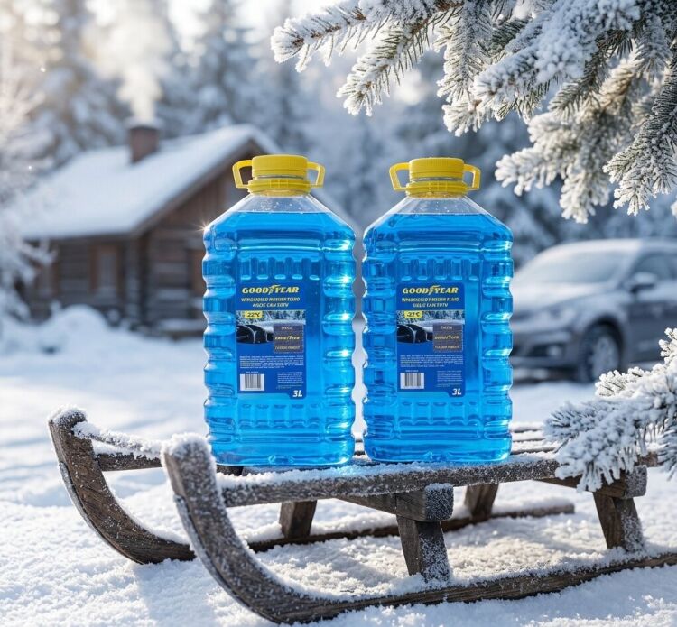 GOODYEAR -22 KIŞ ANTİFİRİZLİ 2'Lİ SET CAM SUYU 3 LT (2 x 3 Litre) - 1