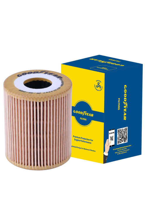 Goodyear Alpina B3 Yağ Filtresi 2007-2013 Oem Kodu: 11427566327 - 1