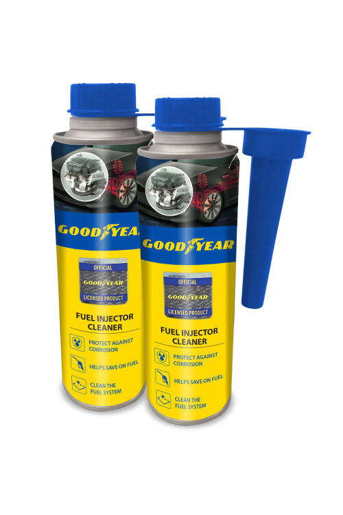 GOODYEAR BENZİN ENJEKTÖR TEMİZLEYİCİ YAKIT KATKI SETİ 300 ML (2 ADET) - 1