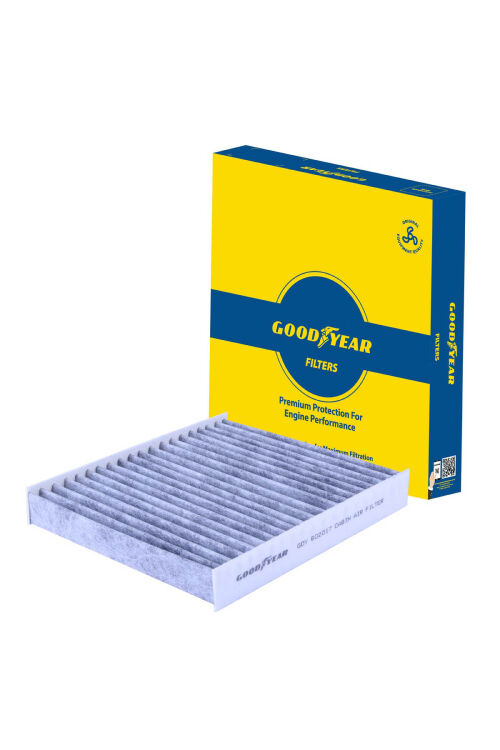 Goodyear Ford Focus Pollen Filter Carbon UN (2003-2022) OE: 3M5J 19G244 ABHF - 1