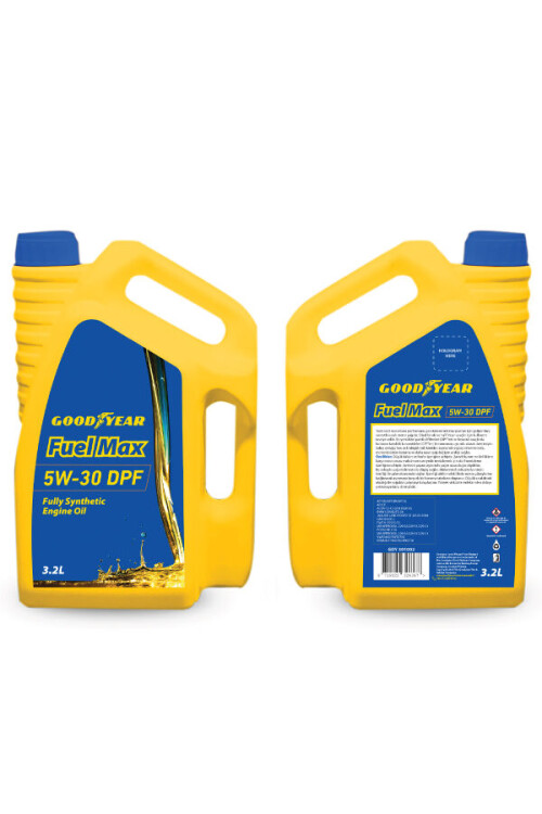 Goodyear Fuel Max 5W30 Lpg'Li Araçlara Uyumlu 3,2 Lt Motor Yağı - GOODYEAR