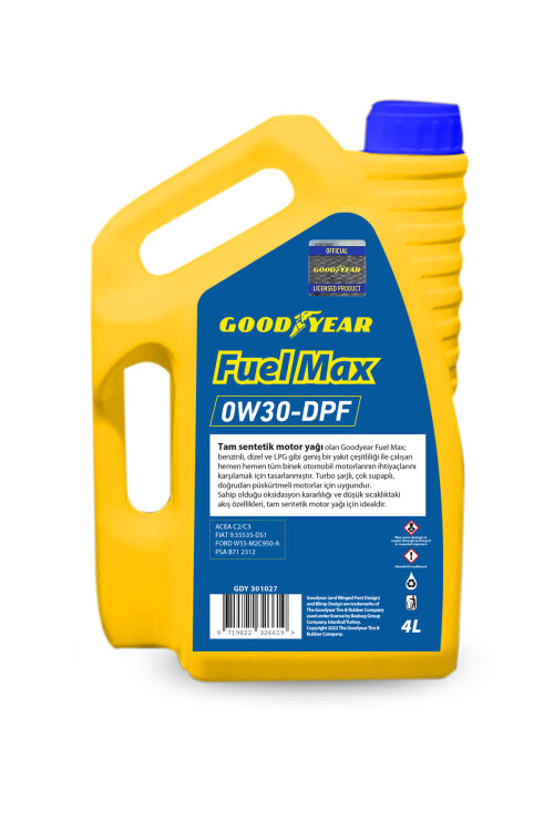 Goodyear Fuel Max 5W30 1 Liter engine Oil - 2