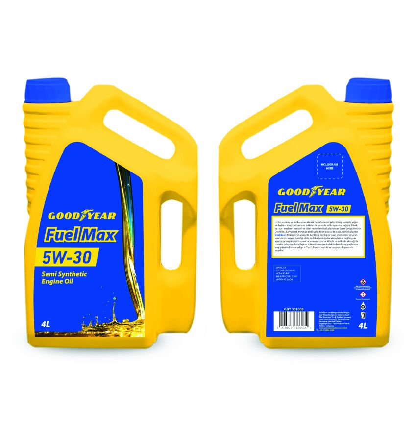GOODYEAR FUEL MAX 5W30 4 LİTRE MOTOR YAĞI