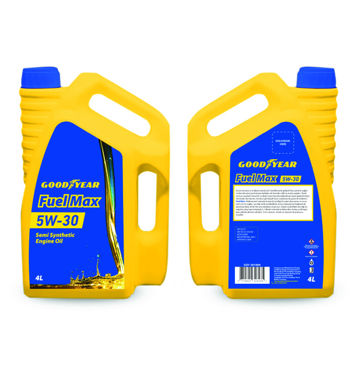 Goodyear Fuel Max 5W30 4 Litre Motor Yağı - GOODYEAR