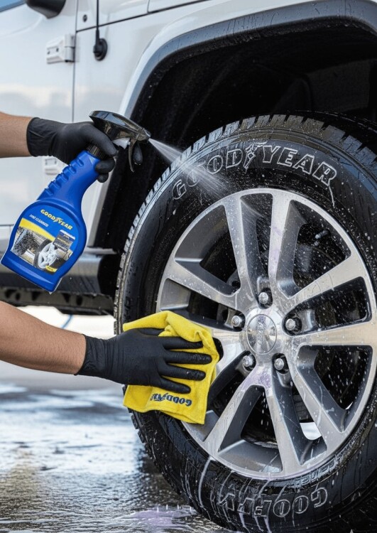 GOODYEAR JANT TEMİZLEYİCİ 500 ML - GOODYEAR
