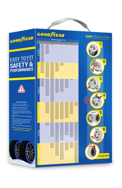Goodyear Kar Çorabı XL - 4