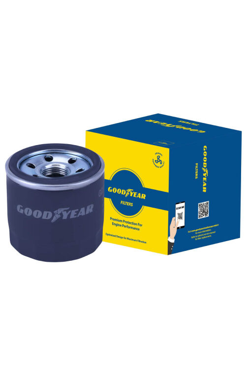 Goodyear Kıa Pıcanto Yağ Filtresi 2008-Sonrası Yıllar Uyumlu Oem Kodu: 2630002501 - 1