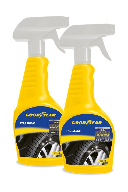 Goodyear Lastik Parlatıcı Seti 500 Ml (2 Adet) - 1