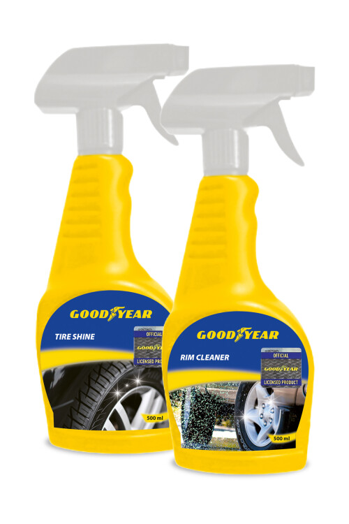 Goodyear Lastik Parlatıcı Ve Jant Temizleyici Seti 500 Ml - GOODYEAR