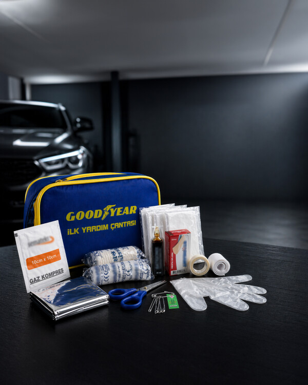 Goodyear Lisanslı Tüvtürk Uyumlu İlk Yardım Seti - GOODYEAR