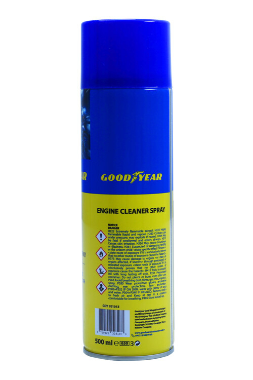 GOODYEAR MOTOR TEMİZLEME SPREYİ 500 ML - 4