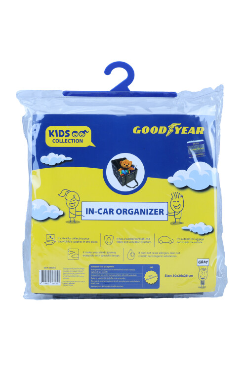 GOODYEAR OTO BAGAJ ORGANİZER ÇOCUK 30*26*26 CM - 6