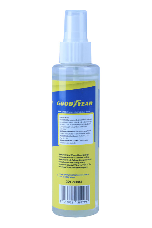GOODYEAR PREMİUM BEYAZ SABUN OTO KOKUSU SPREY - 3