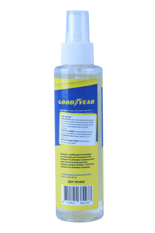 GOODYEAR PREMİUM ODUNSU VE TOPRAĞIMSI OTO KOKUSU SPREY - 3
