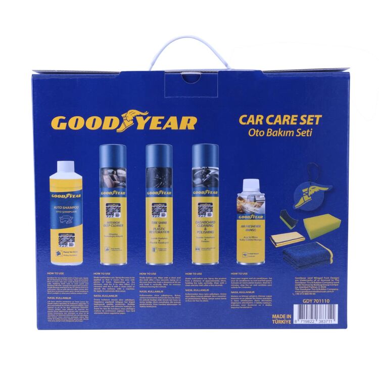 Goodyear 10 Parça Özel Seri Araç Bakım Seti - 2