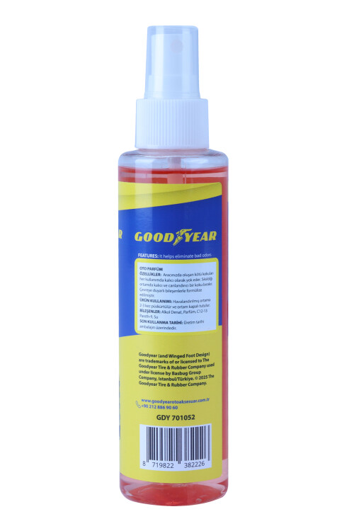 Goodyear Premium Sakızlı Oto Kokusu Sprey - 3