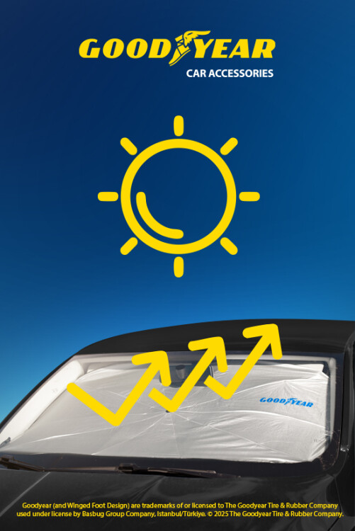GOODYEAR PREMIUM ŞEMSİYE GÜNEŞLİK - GOODYEAR