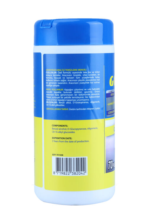 GOODYEAR TORPİDO TEMİZLEME MENDİLİ - 3