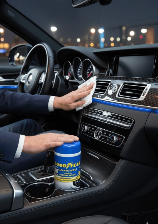 GOODYEAR TORPİDO TEMİZLEME MENDİLİ - GOODYEAR