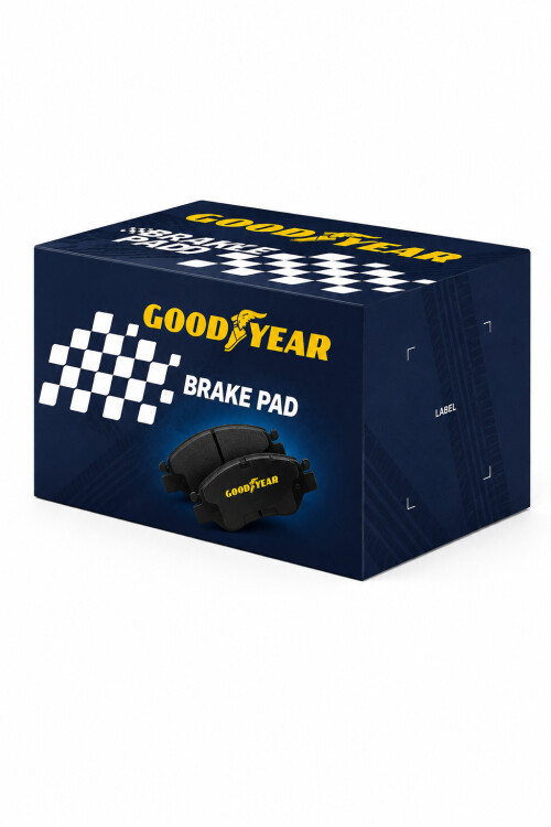 Goodyear Toyota Corolla 2013-2017 Uyumlu Seramik Arka Fren Balata Takımı - 4
