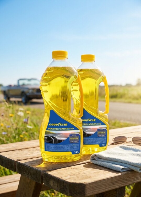 GOODYEAR YAZLIK 2'Lİ SET CAM SUYU 1,8 LT (2 x 1.8 Litre) - GOODYEAR