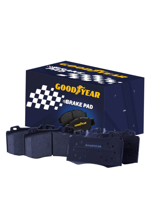 Mercedes C Series Brake Pads Pre-Set compatible between 2003-2007 OEM code: A004420 - GOODYEAR