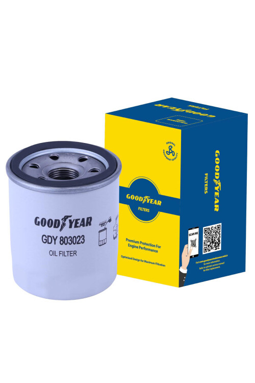 Opel Corsa B oil filter compatible between 1991-2001: 649013 - GOODYEAR