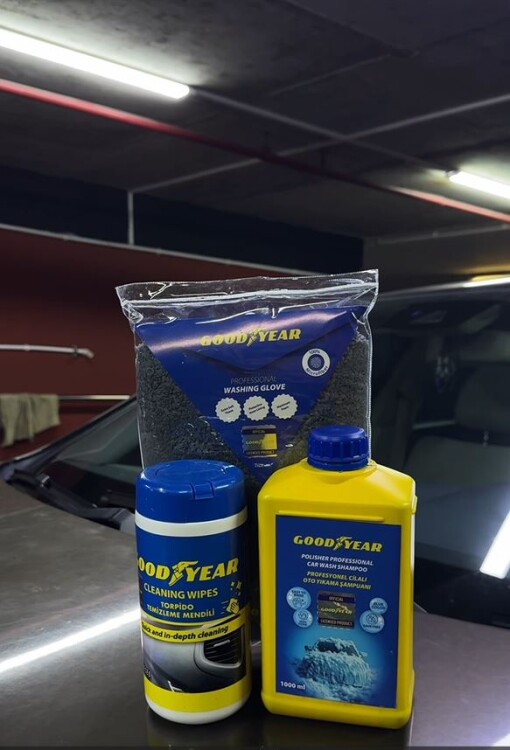 Profesyonel Cilalı Oto Şampuan Yıkama Serisi - GOODYEAR