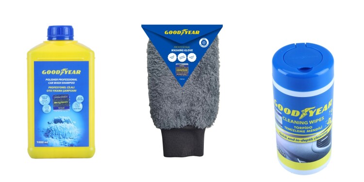 Profesyonel Cilalı Oto Şampuan Yıkama Serisi - GOODYEAR