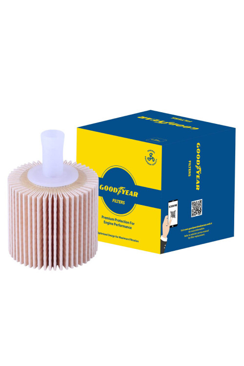 TOYOTA COROLLA YAĞ FİLTRESİ 2009 VE 2018 ARASI UYUMLU OemKodu:04152-40060 - GOODYEAR