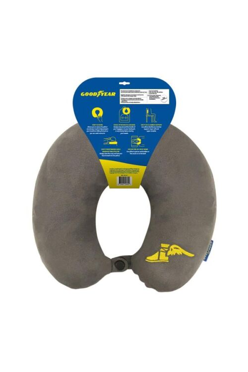 Goodyear Visco Travel Pillow 31x30x9 - 4