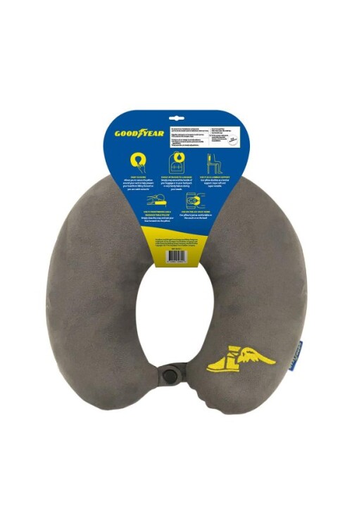 Goodyear Visco Travel Pillow 31x30x9 - 4